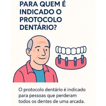 Para quem é Indicado Protocolo Dentário em Senador Canedo